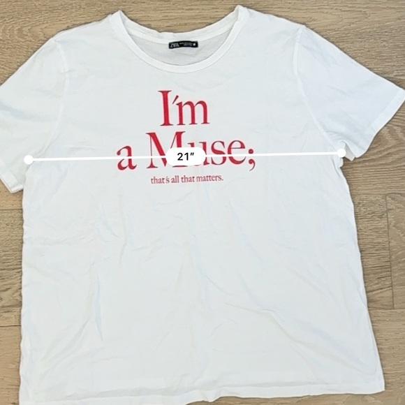 Zara Graphic T Shirt - Picture 4 of 5